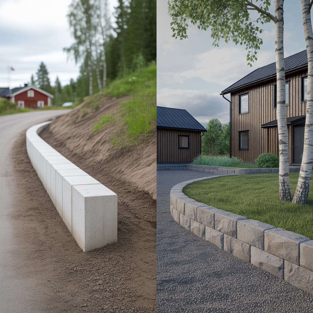 val av stodmur l stod kontra mursten jamforelse