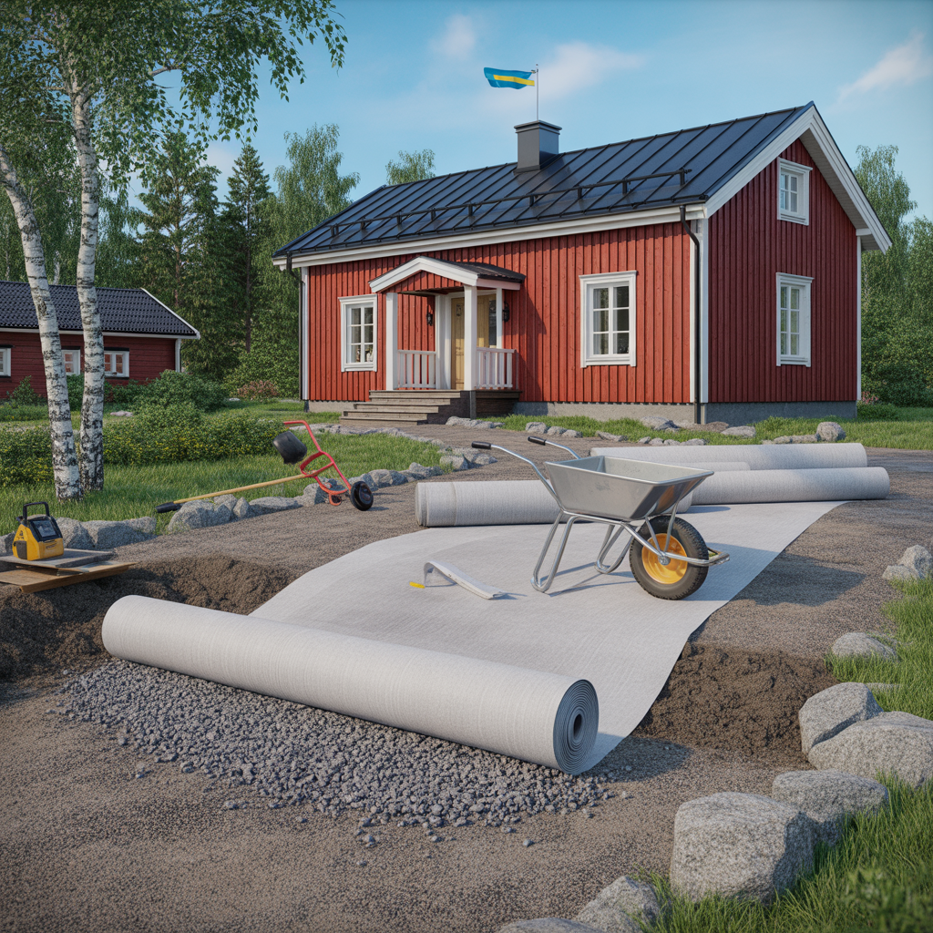 geotextil i markarbete n2 eller n3 guide och kostnad