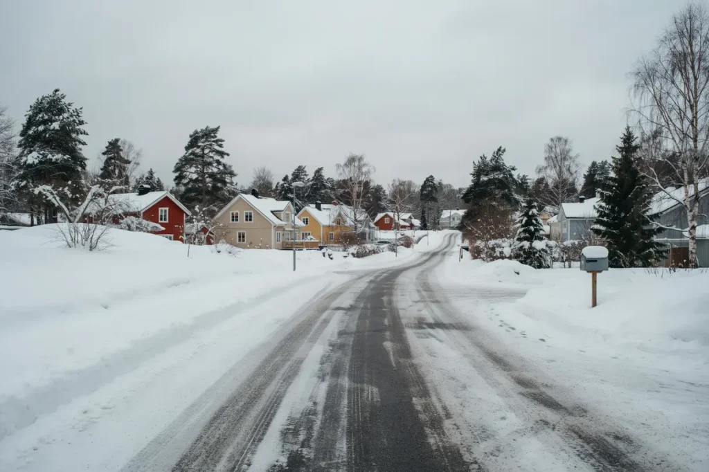 sn r jning plogning och halkbek mpning av samf llighetsv gar i solsidan saltsj baden