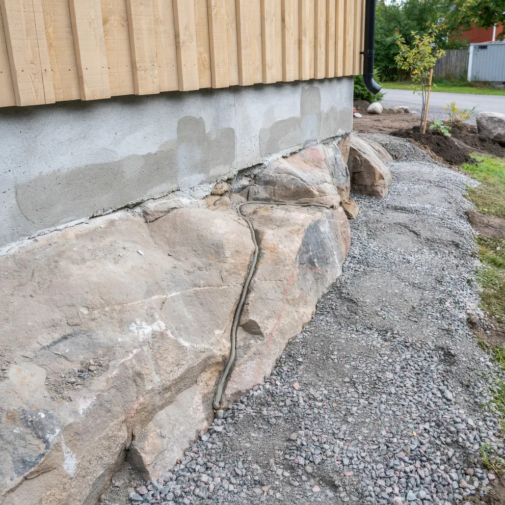 betonglagning tata sprickor i berg saltsjobaden nacka stockholm